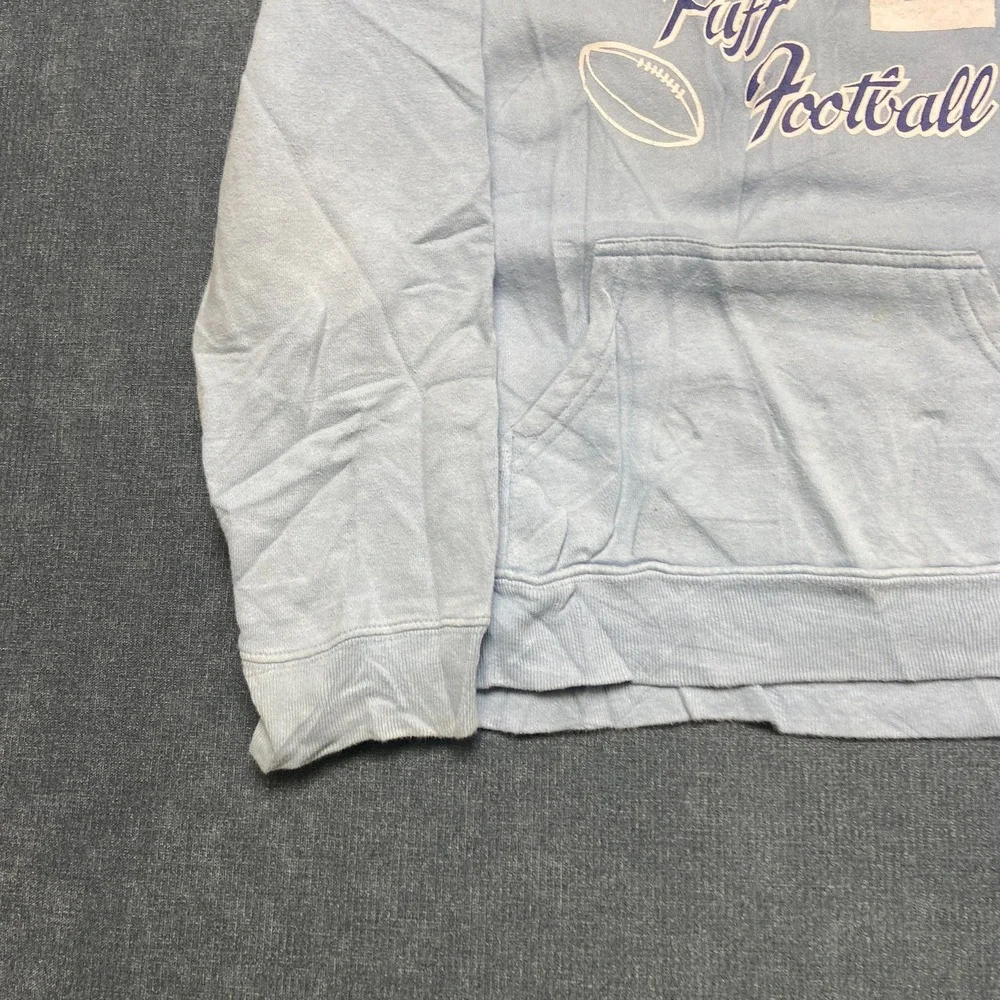 Old Navy Powder Puff Football 2 Hoodie Girls 14 Blue Cotton Long Sleeve Casual